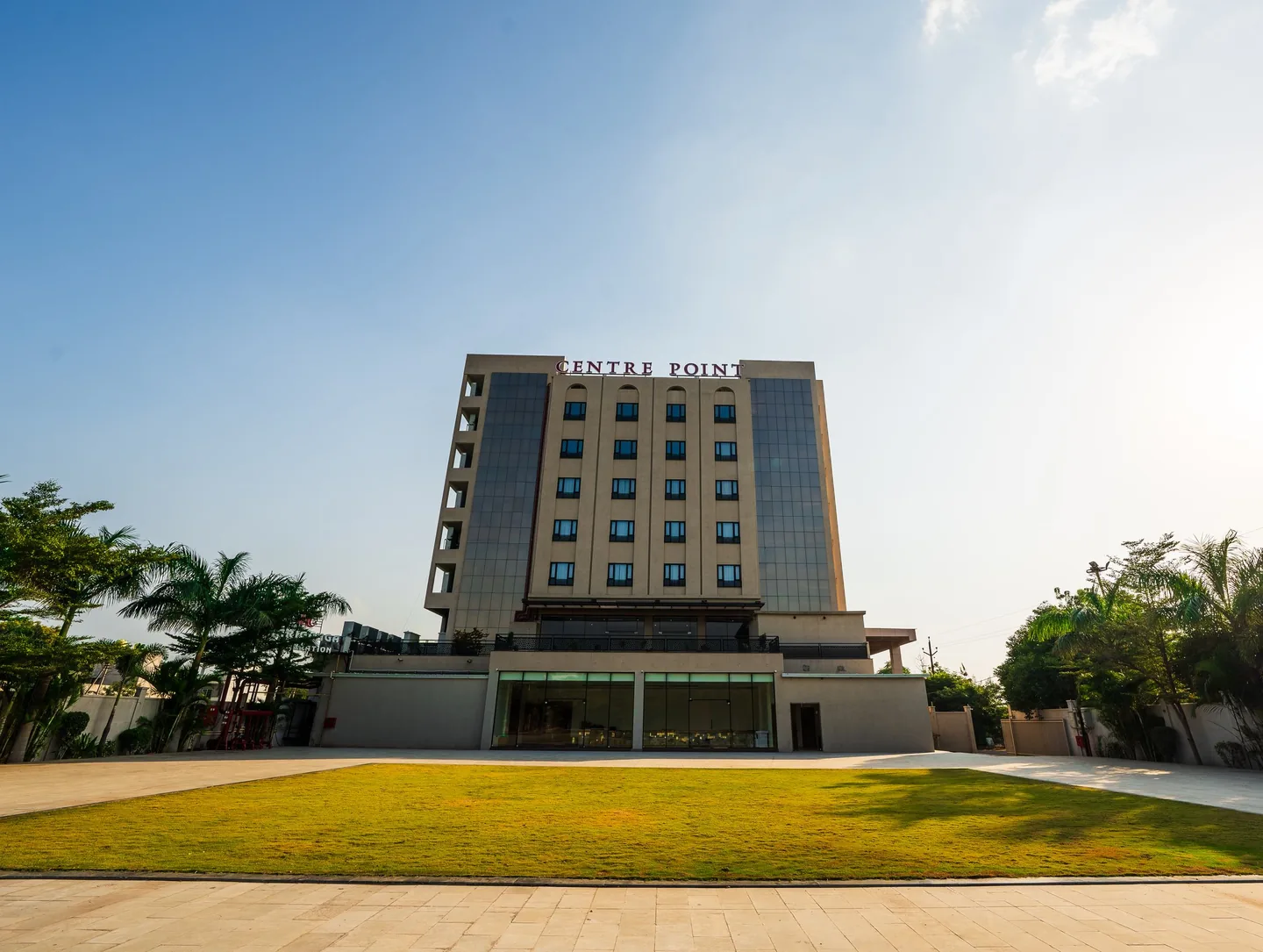 Exterior of a Centre Point hotel